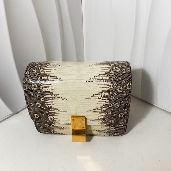 CELINE Classic Box Small Bag Himalayan Lizard Skin - Picture 2 of 11